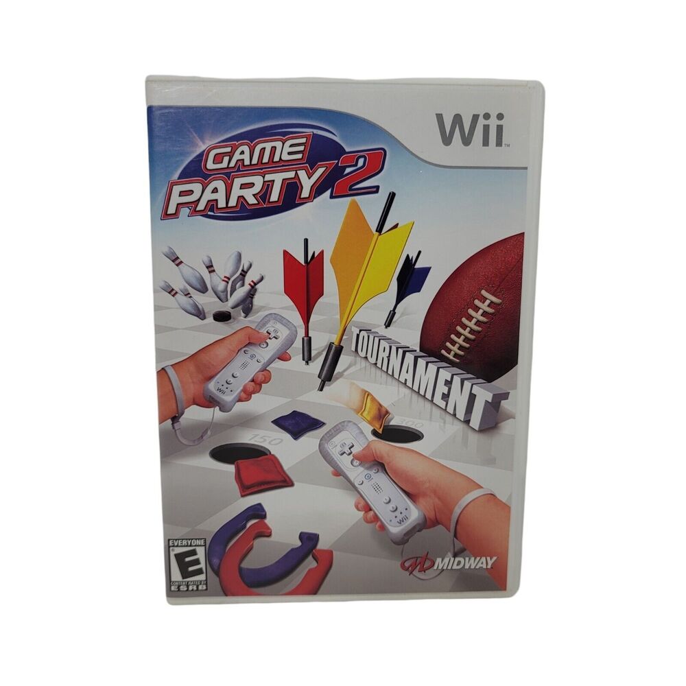 Game Party 2 (Nintendo Wii, 2008)‎ Complete With Manual